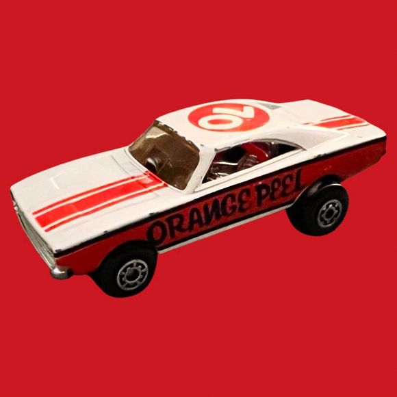 Vintage Matchbox 1971 Dodge Charger “Orange Peel" #74 Kid Marker - Picture 1 of 6